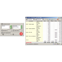 Software Centri di Costo, Commesse, Mansioni, dipendenti