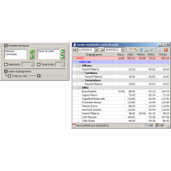 Software Centri di Costo, Commesse, Mansioni, dipendenti