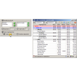 Software Centri di Costo, Commesse, Mansioni, dipendenti