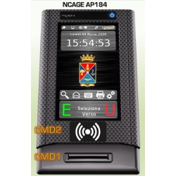 COSMO Touch terminale lettore RFID e smart card per la rilevazione delle presenze del personale delle Forze Armate Italiane