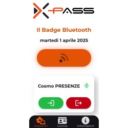 X-Pass App: usa lo smartphone come un badge