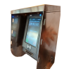 Cosmo-Touch con copertura in acciaio inox e plexiglass frontale